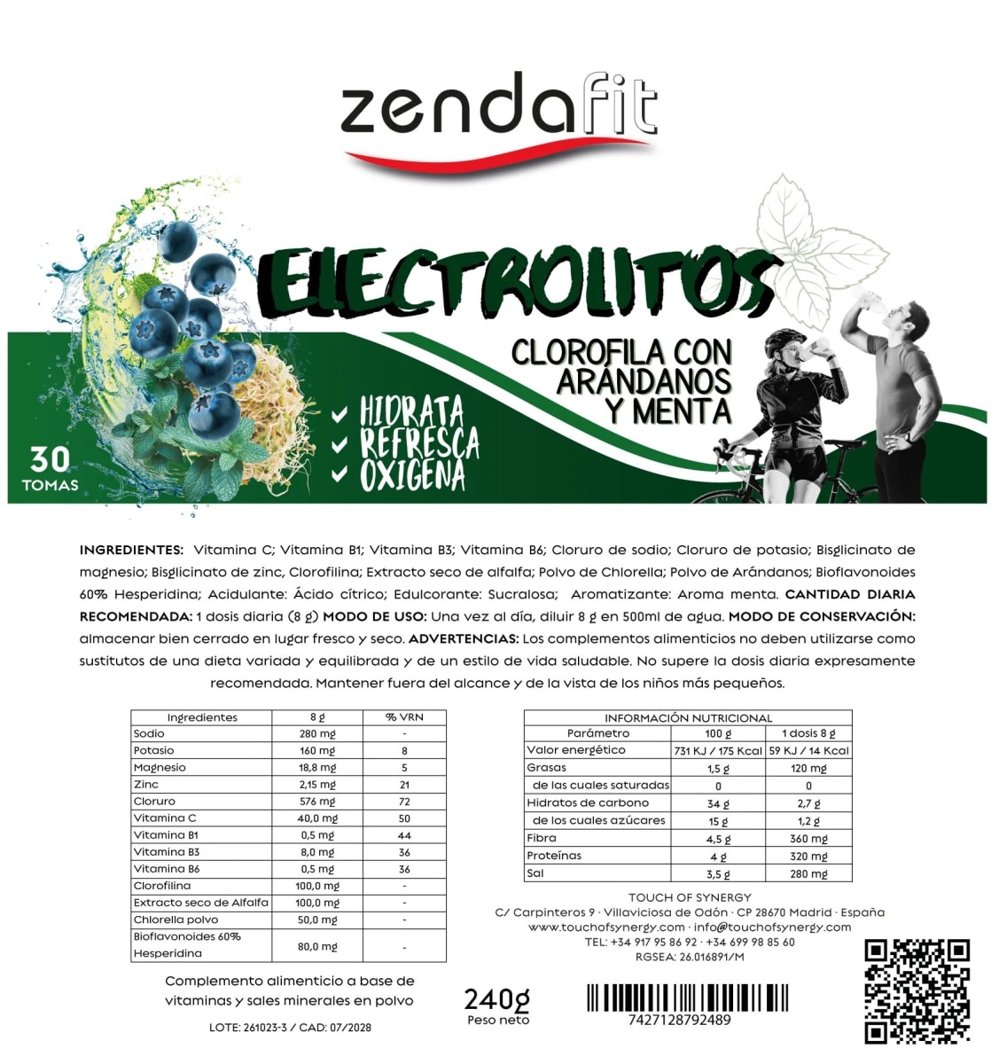 Electrolitos de Clorofila2