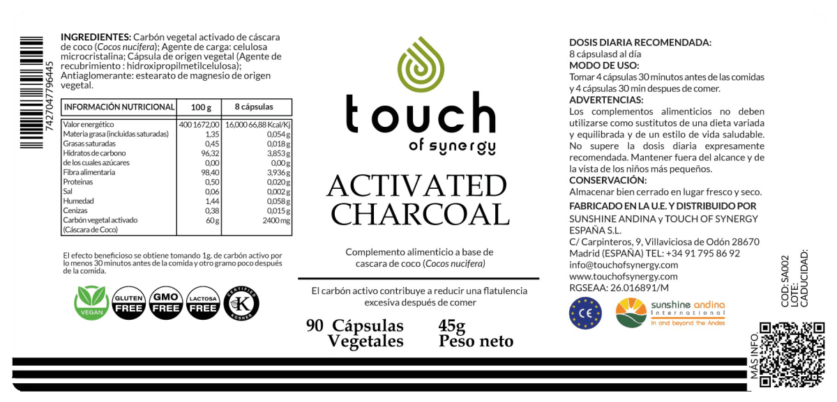 Activated Charcoal (90 capsulas)2