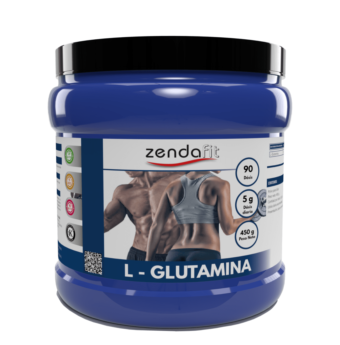 L- Glutamina 450 grs (polvo)1