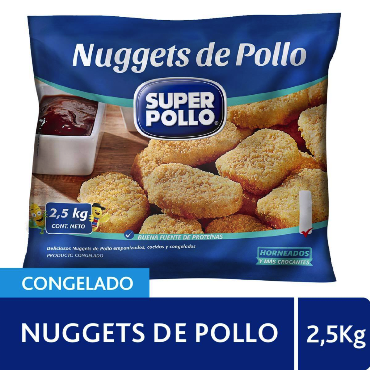 Nuggets de Pollo Agrosuper 2,5 kg1