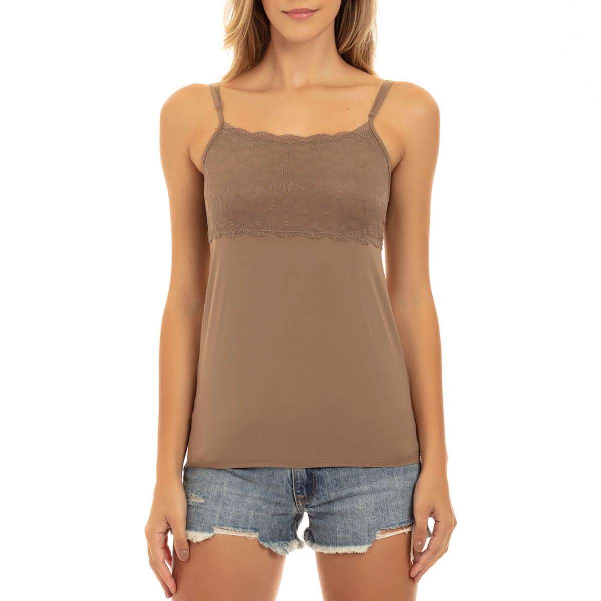 Camiseta Mujer Microfibra Lady Genny Blanca K-427-nuevo2022 Camiseta Mujer Microfibra Lady Genny Blanca K-427-nuevo2022