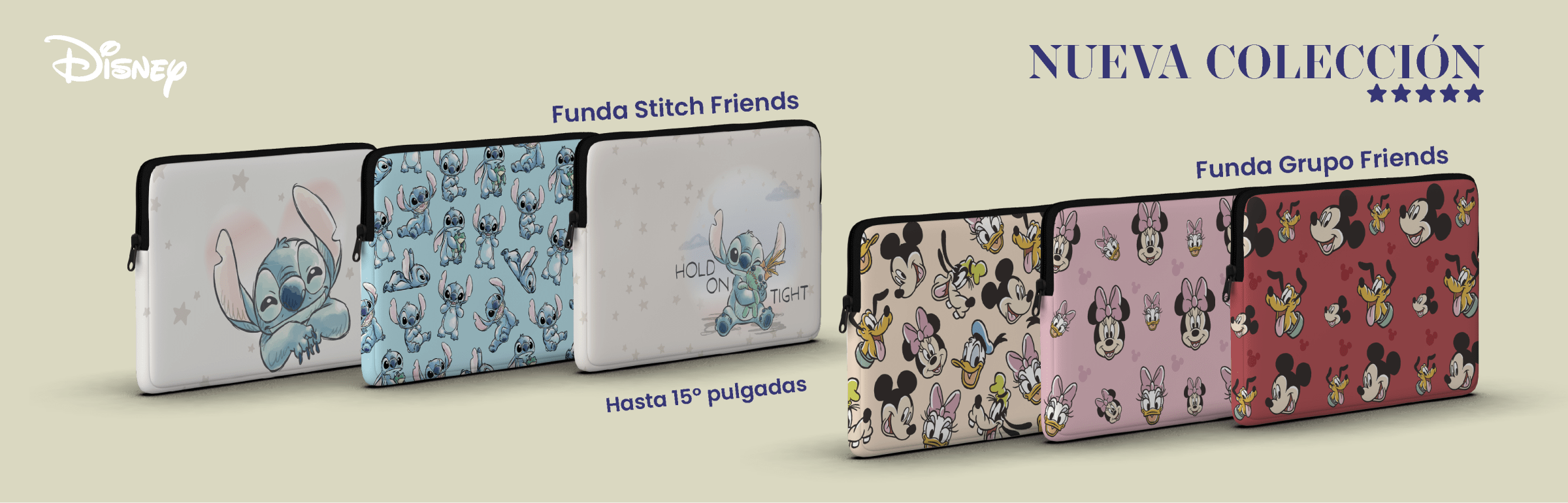 NUEVA COLECCIÓN FUNDAS STITCH