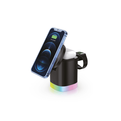 Cargador Inalambrico Motomo T15 Magnetico RGB1