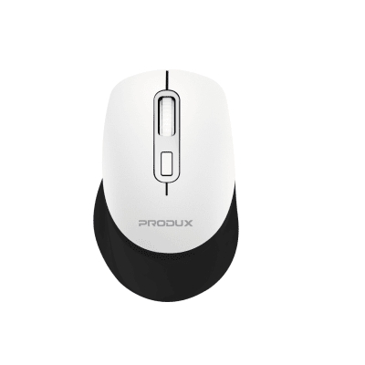 Mouse ProduX T3 Inalambrico Blanco/Negro1