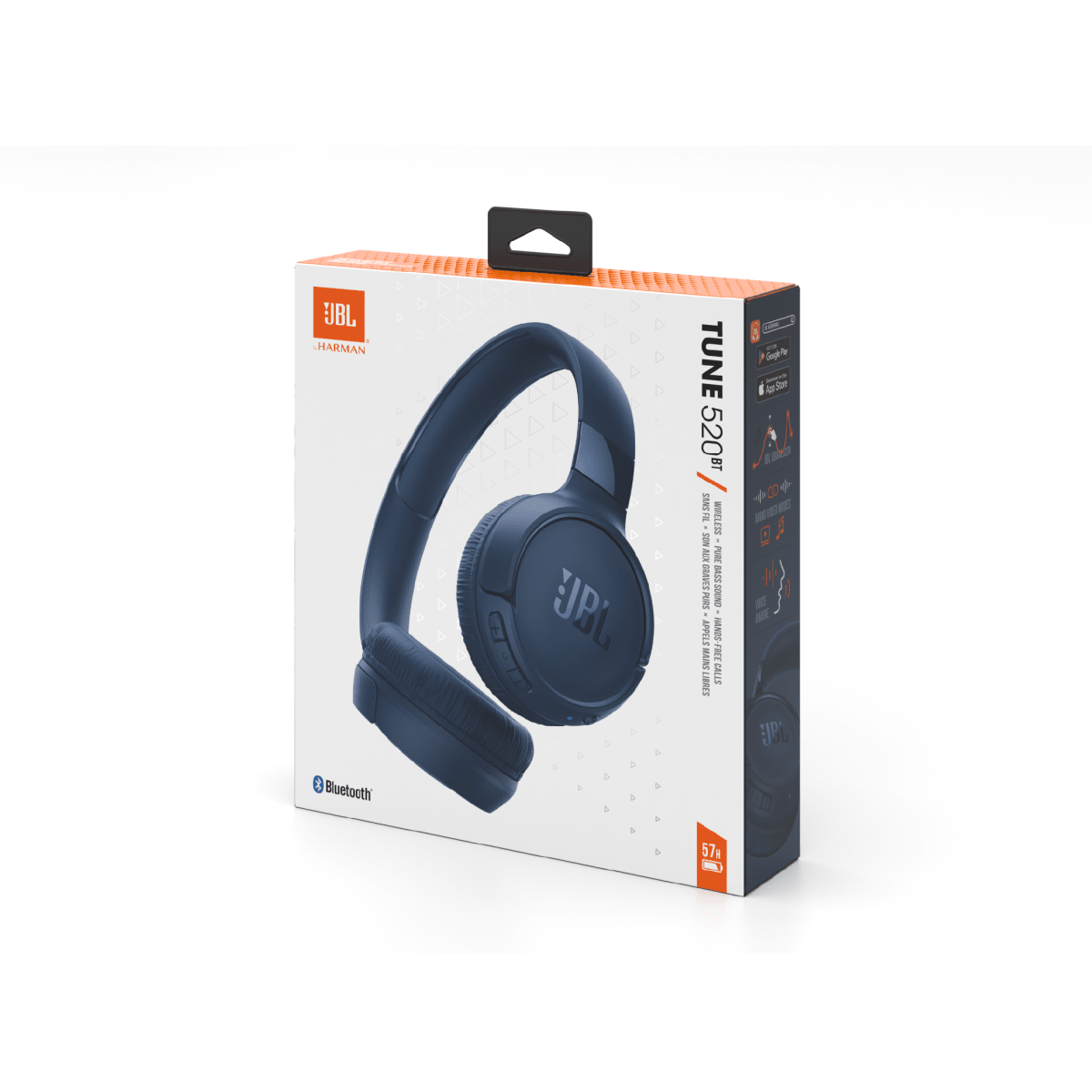 Headphones JBL T520 BT 5.3 Azul3