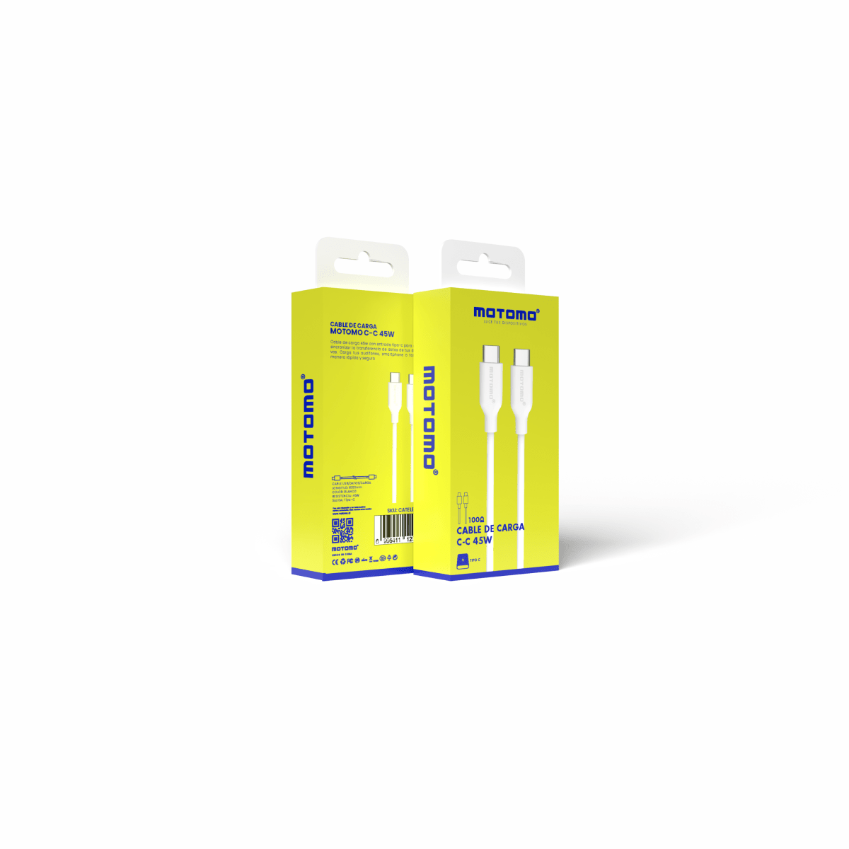 Cable Motomo MO-Max Tipo C a Tipo C 45W1