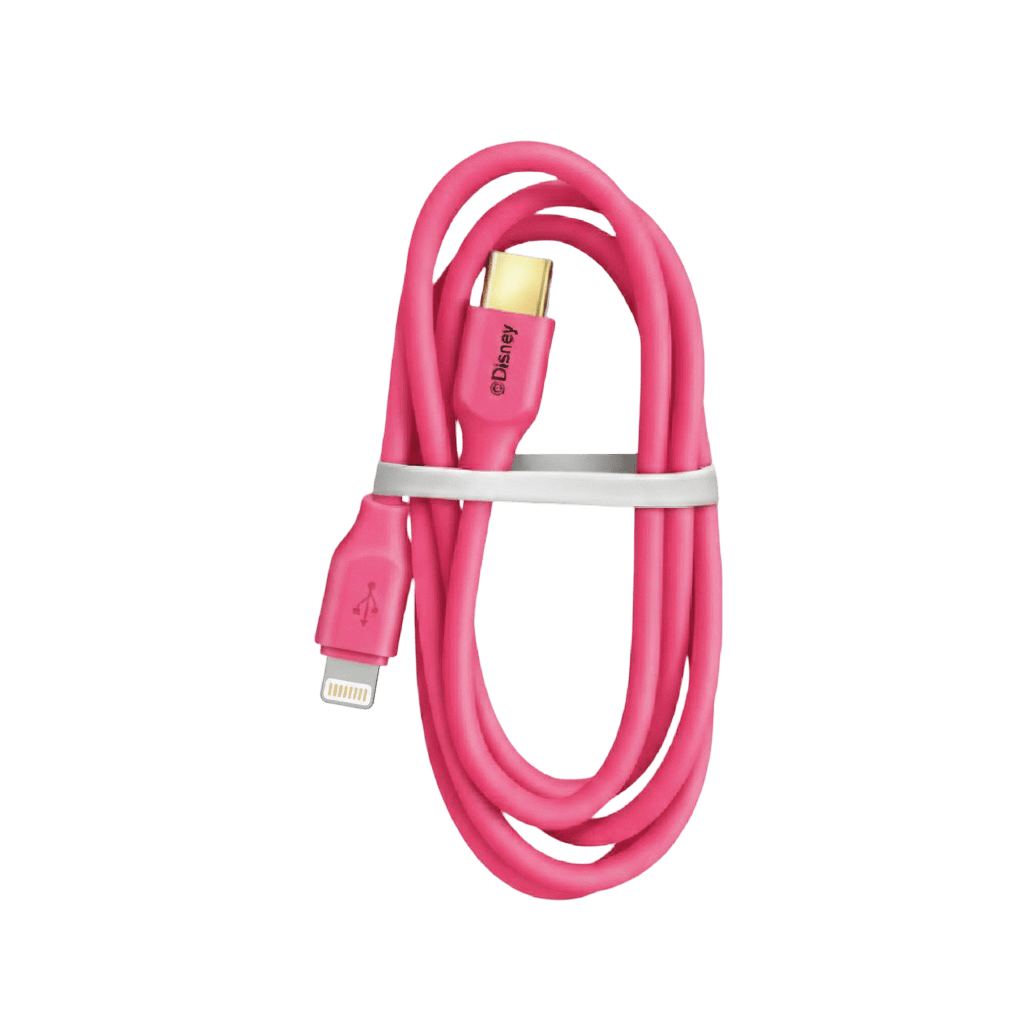 20W Disney Stitch Rojo Cable Lightning3