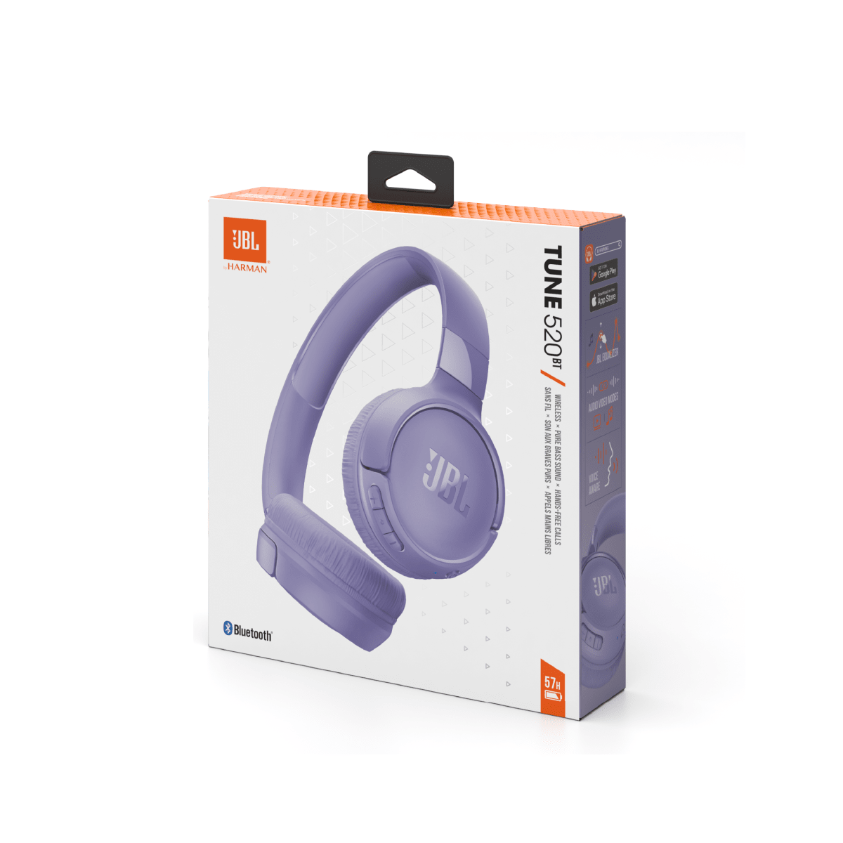 Headphones JBL T520 BT 5.3 Purpura3