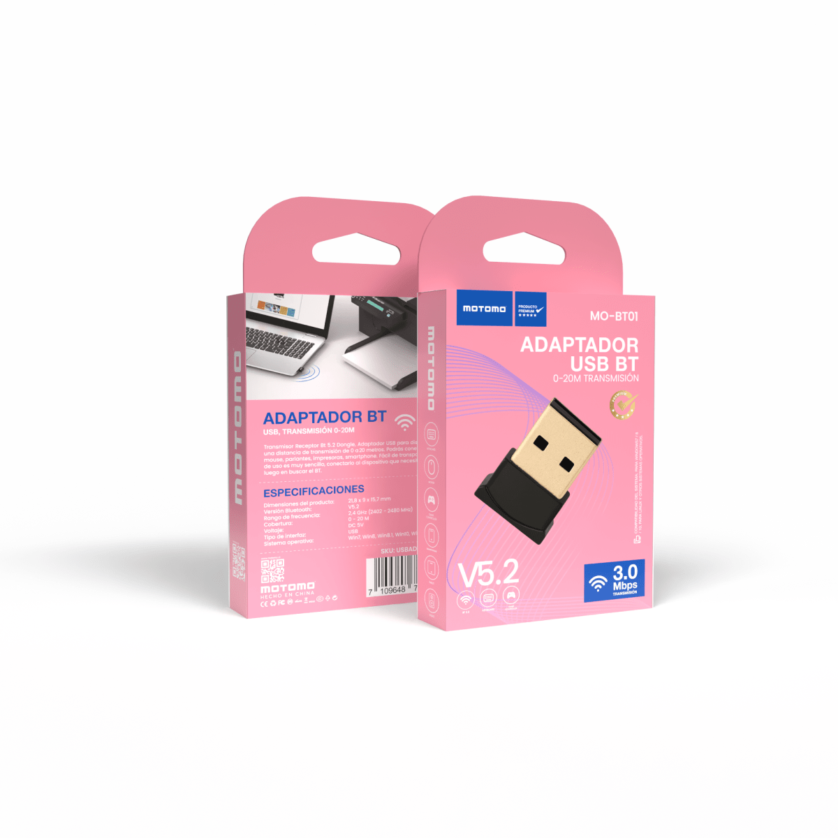 Adaptador Bluetooth USB2