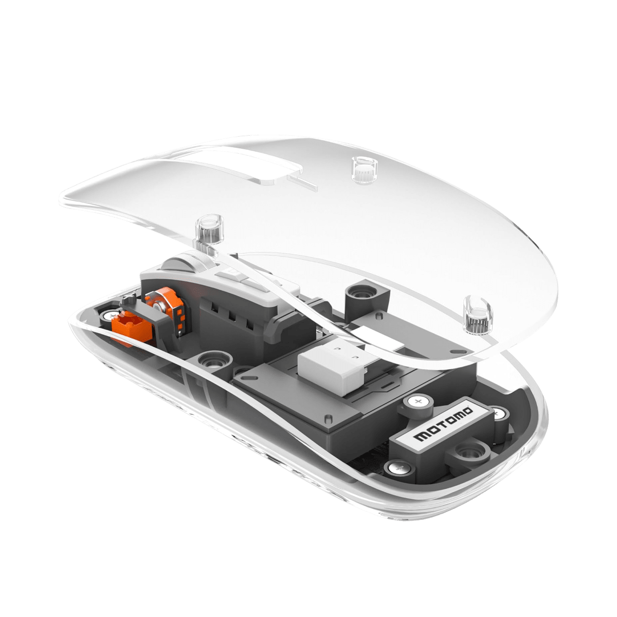 Mouse Transparente Motomo MO-19T 1.600 Dpi4