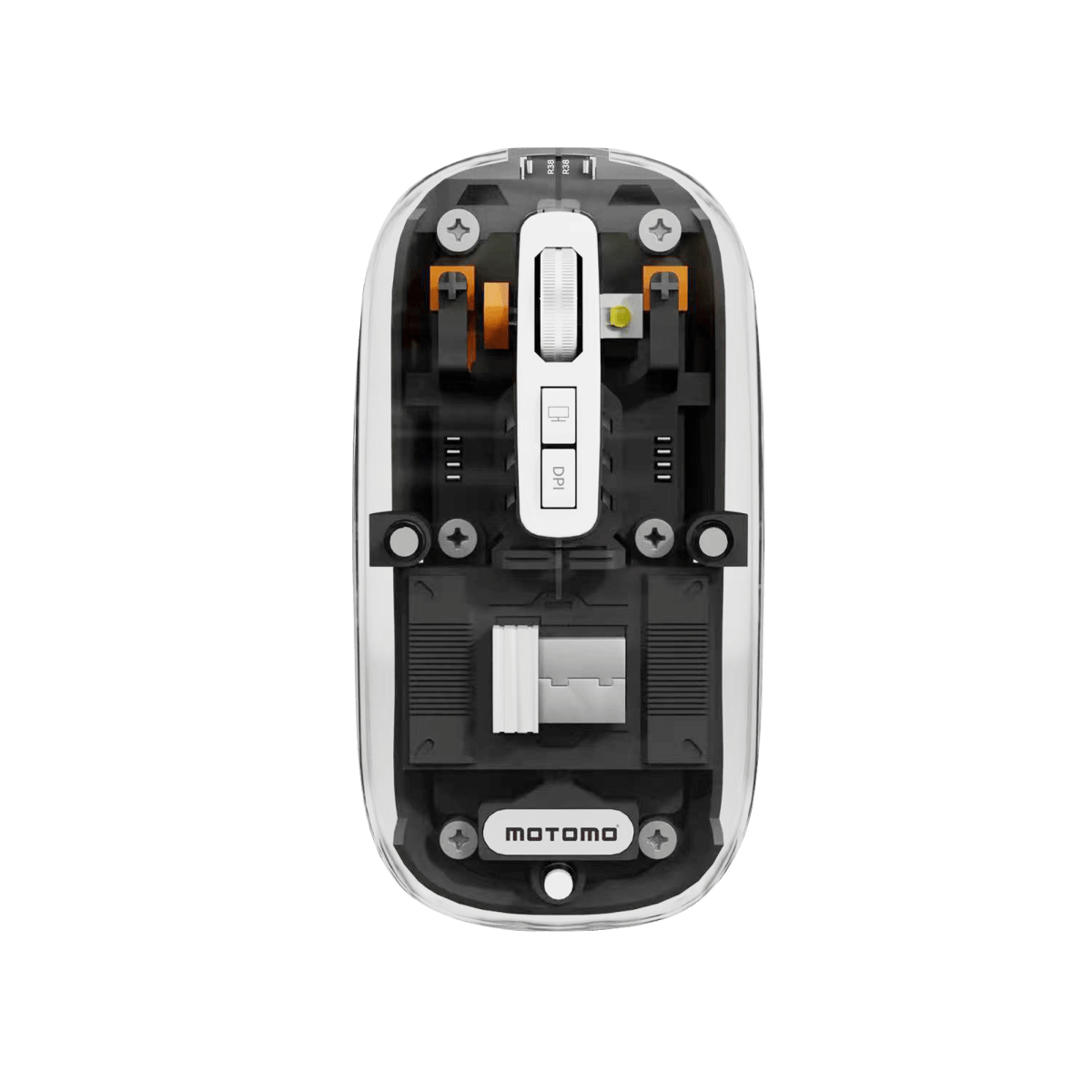 Mouse Transparente Motomo MO-19T 1.600 Dpi2