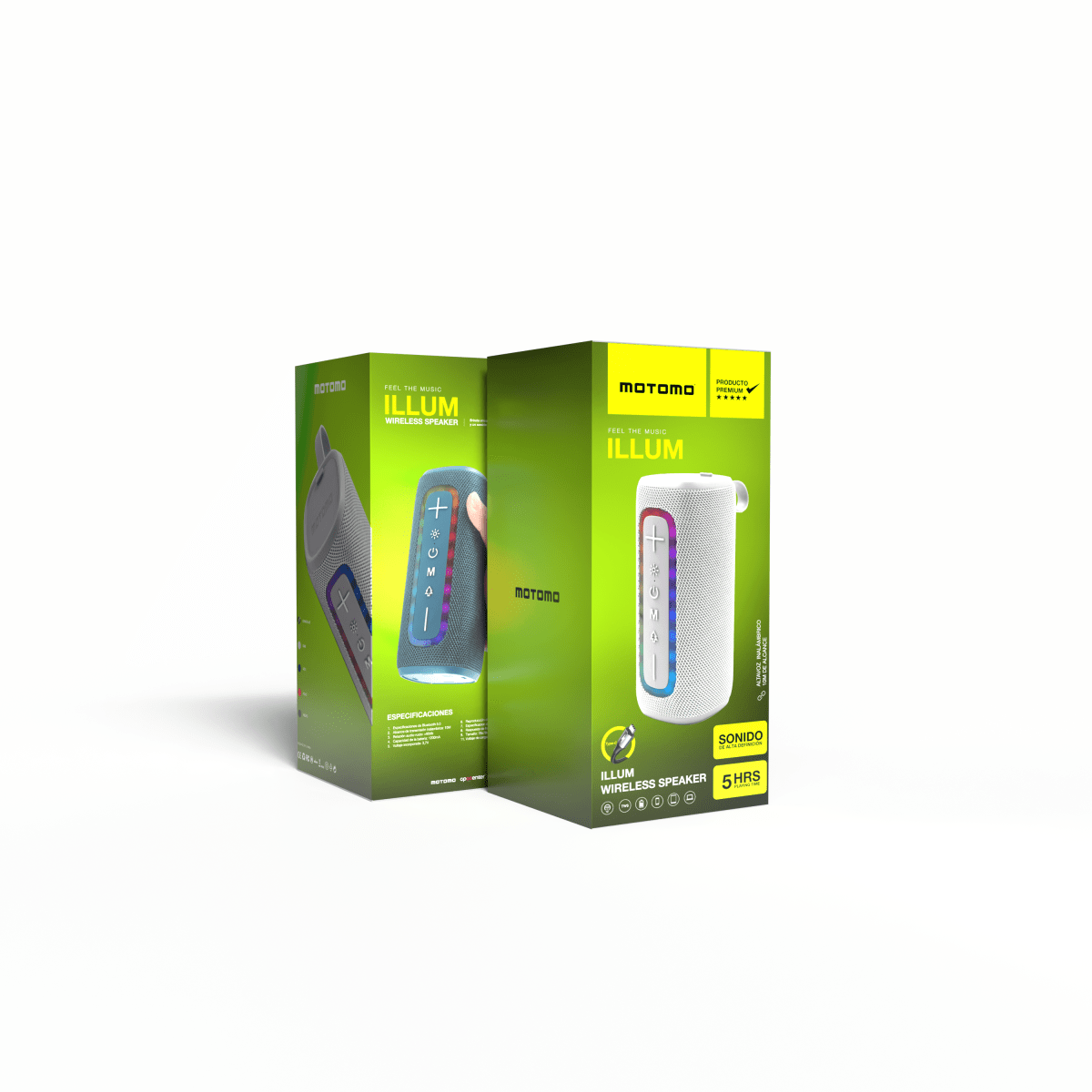 Parlante Portatiles Motomo Illum2