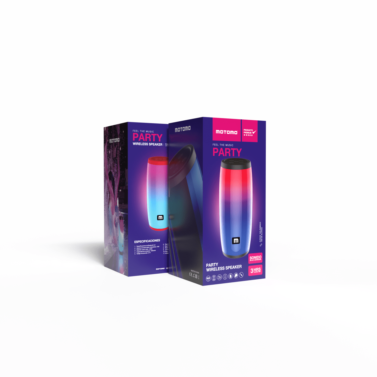 Parlante Portatiles Motomo Party2