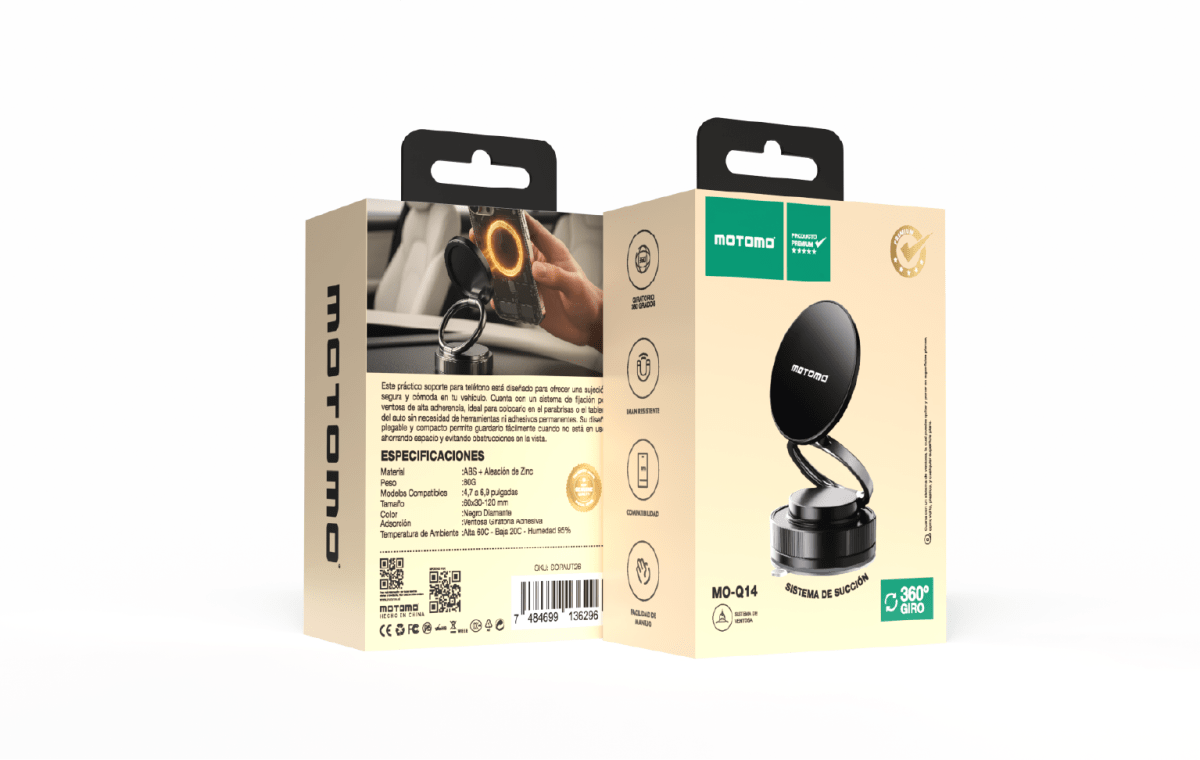 Soporte Magnético para Auto Motomo MO-Q142