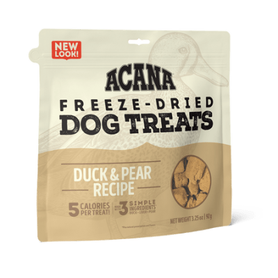 ACANA DUCK & PEAR DOG TREATS  35 GRS1