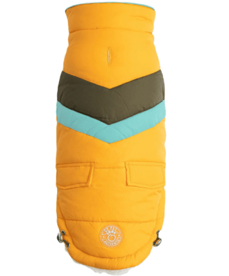 GFPET CHAQUETA ALPINE PUFFER AMARILLO1