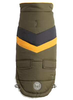GFPET CHAQUETA ALPINE PUFFER CAQUI OSCURO1