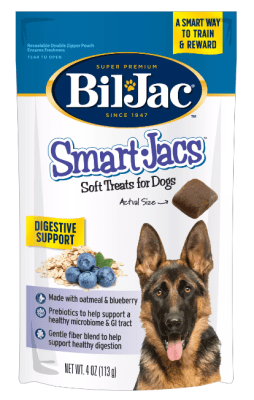 BIL JAC SMART JACS TREATS DIGESTIVE SUPPORT 113 GRS
