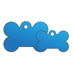 PLACA ALUMINIO IDENTIFICATORIA HUESO GRANDE