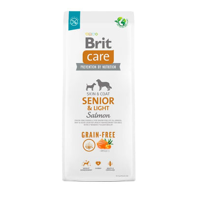 BRIT CARE GRAIN FREE SENIOR & LIGHT SALMON1