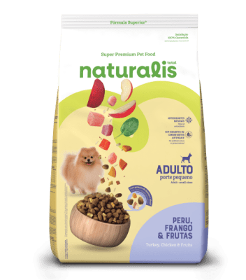 NATURALIS PERRO ADULTO RAZA PEQUEÑA POLLO, PAVO Y FRUTAS