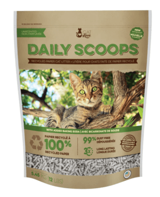 ARENA SANITARIA CAT LOVE DAILY SCOOPS PAPER LITTER  5.45 KG