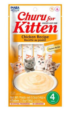 CHURU FELINO KITTEN POLLO