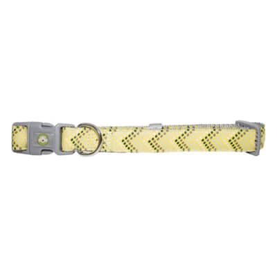 COLLAR MASCAN PERRO PUNTITOS SMALL AMARILLO1