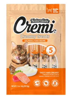 CREMI SNACK FELINO SALMON Y ATUN