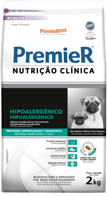 PREMIER PERRO SMALL BITES HIPOALERGENICO 2 KG