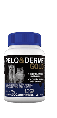 PELO & DERME GOLD 30 TABLETAS