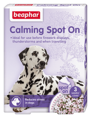 BEAPHAR CALMING SPOT ON 3 PIPETAS PERROS