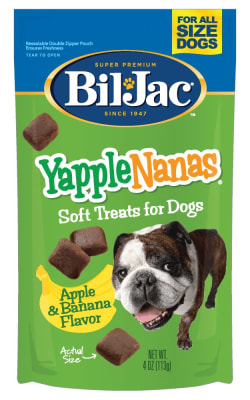 BIL JAC YAPPLE NANAS TREATS 113 GRS