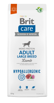 BRIT CARE HYPOALLERGENIC ADULT LARGE LAMB 12 KG