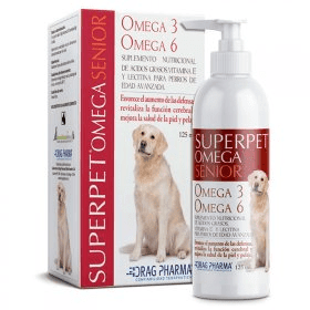 SUPERPET OMEGA 3 Y 6 125 ML PERROS SENIOR1