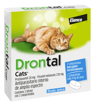 DRONTAL CATS 2 COMPRIMIDOS