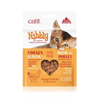 CATIT NIBBLY CHICKEN  90 GRS