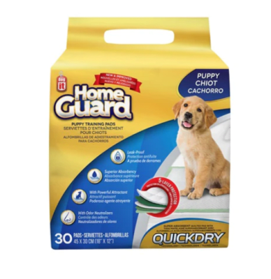 DOGIT HOME GUARD ALFOMBRILLAS PUPPY 45X30 CMS 30 UNIDADES