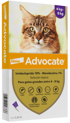 ADVOCATE GATOS 4-8 KG