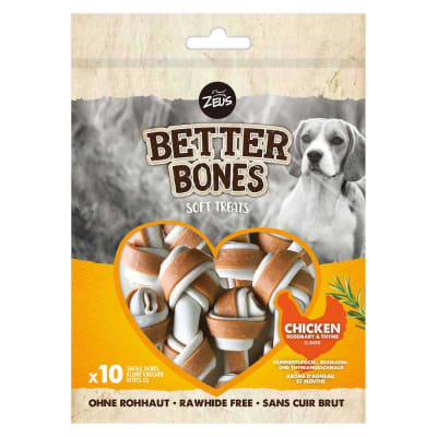 ZEUS BETTER BONES HUESITOS POLLO 10 UNIDADES 219 GRS