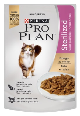 PRO PLAN POUCH GATO STERILIZED 85 GRS