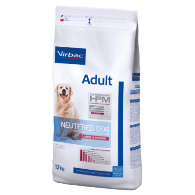 HPM DOG ADULT NEUTERED L&M 12 KG1
