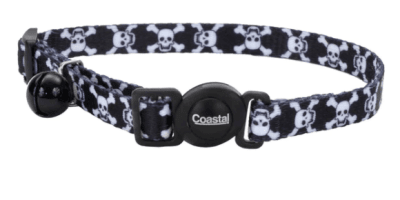 COASTAL COLLAT GATO FASHION BLACK SKULLS1