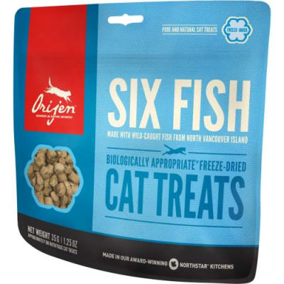 ORIJEN SIX FISH FELINO TREATS  35 GRS1