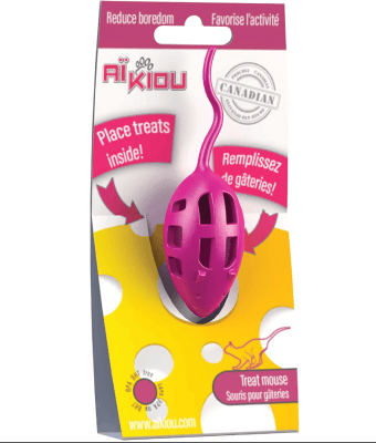 AIKIOU RATON PORTA GOLOSINAS VIOLETA