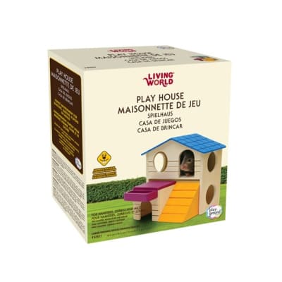 LIVING WORLD CASA JUEGO MADERA HAMSTER LARGE1