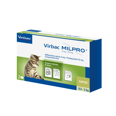 MILPRO PARA GATOS MENORES DE 2 KG