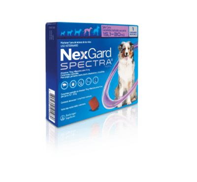 NEXGARD SPECTRA 15.1-30 KG 1 COMPRIMIDO