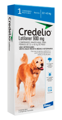 CREDELIO PERROS 22-45 KG 1 COMPRIMIDO