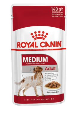 ROYAL CANIN POUCH MEDIUM ADULTO 140 GRS